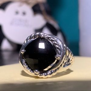 David yurman size 7 infinity ring 11mm